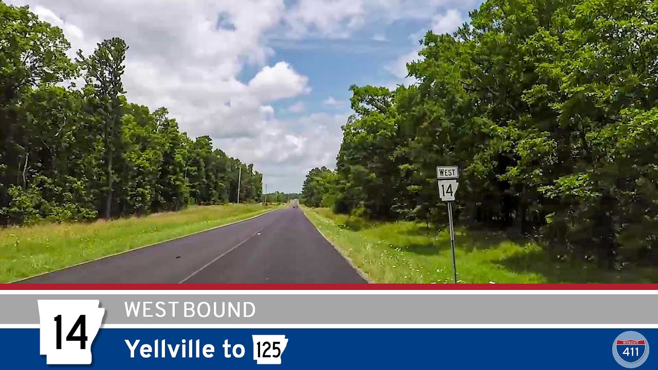 Arkansas Highway 14: Yellville to AR-125