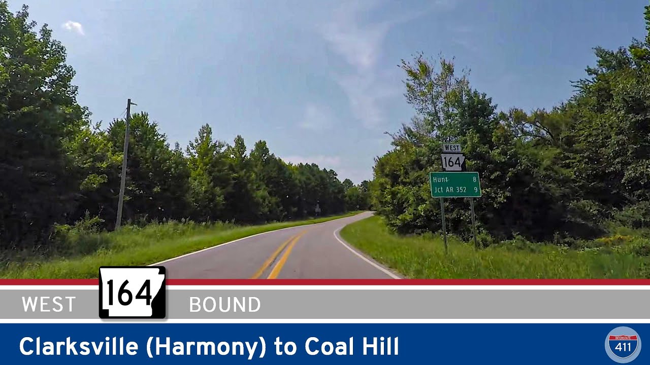 Arkansas Highway 164: Clarksville to Coal Hill