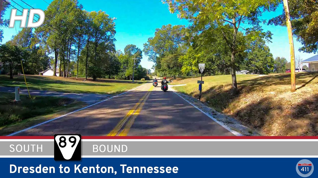 Tennessee Secondary Route 89: Dresden to Kenton