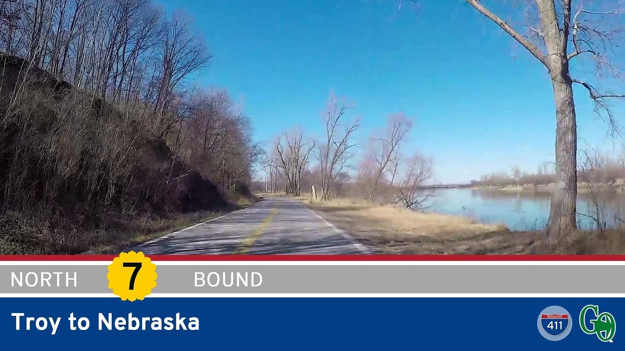 Kansas Highway K-7: Troy to Nebraska
