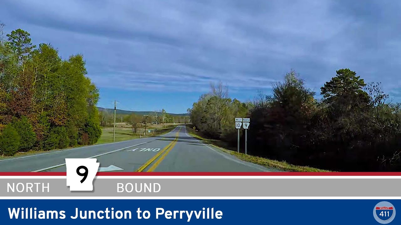 Arkansas Highway 9: Williams Junction to Perryville