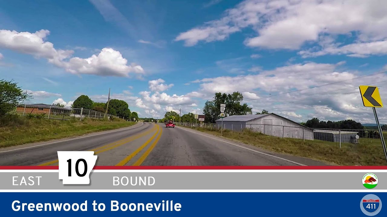 Arkansas Highway 10: Greenwood to Booneville