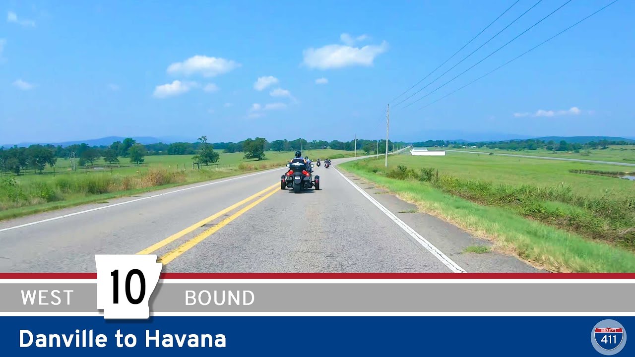 Arkansas Highway 10: Danville to Havana