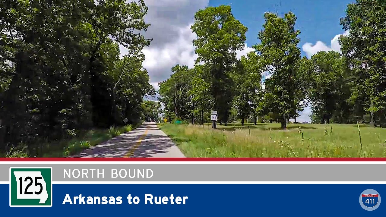 Explore Missouri Route 125 from the Arkansas state line to Rueter in this scenic 11-mile drive through the Ozark hills. From the historic Peel Ferry to quiet forests near US-160, this peaceful rural route offers a glimpse into Missouri’s backroads charm.