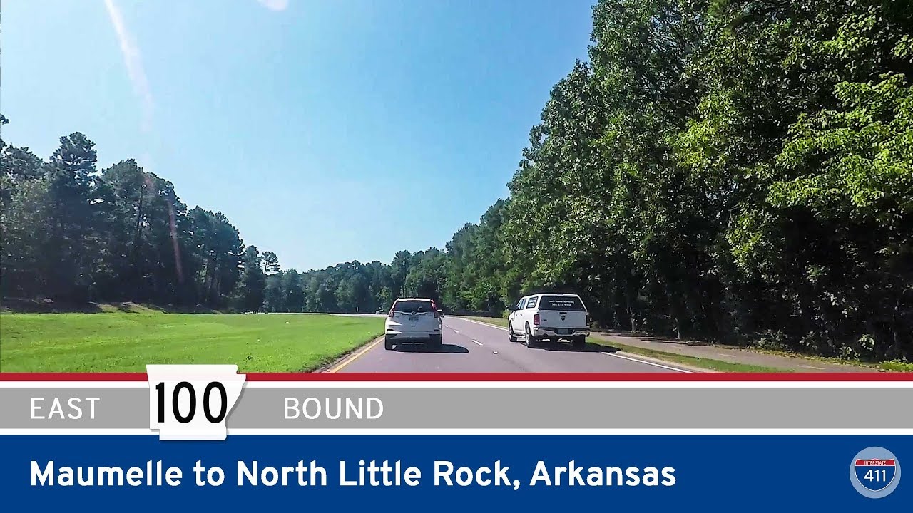 Arkansas Highway 100: Maumelle to North Little Rock