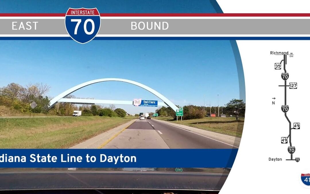 Interstate 70: Richmond Indiana to Dayton Ohio