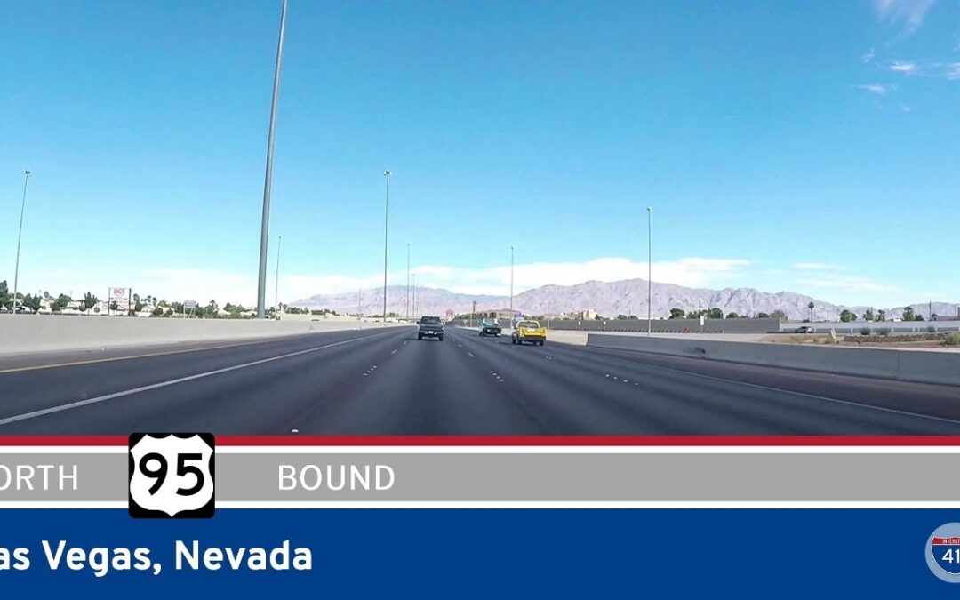 Interstate 11: Northbound in Las Vegas – Nevada