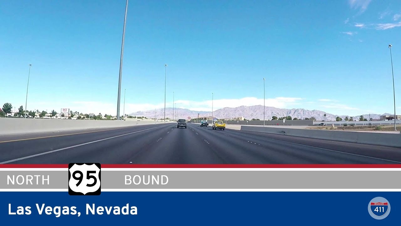 Interstate 11: Northbound in Las Vegas – Nevada