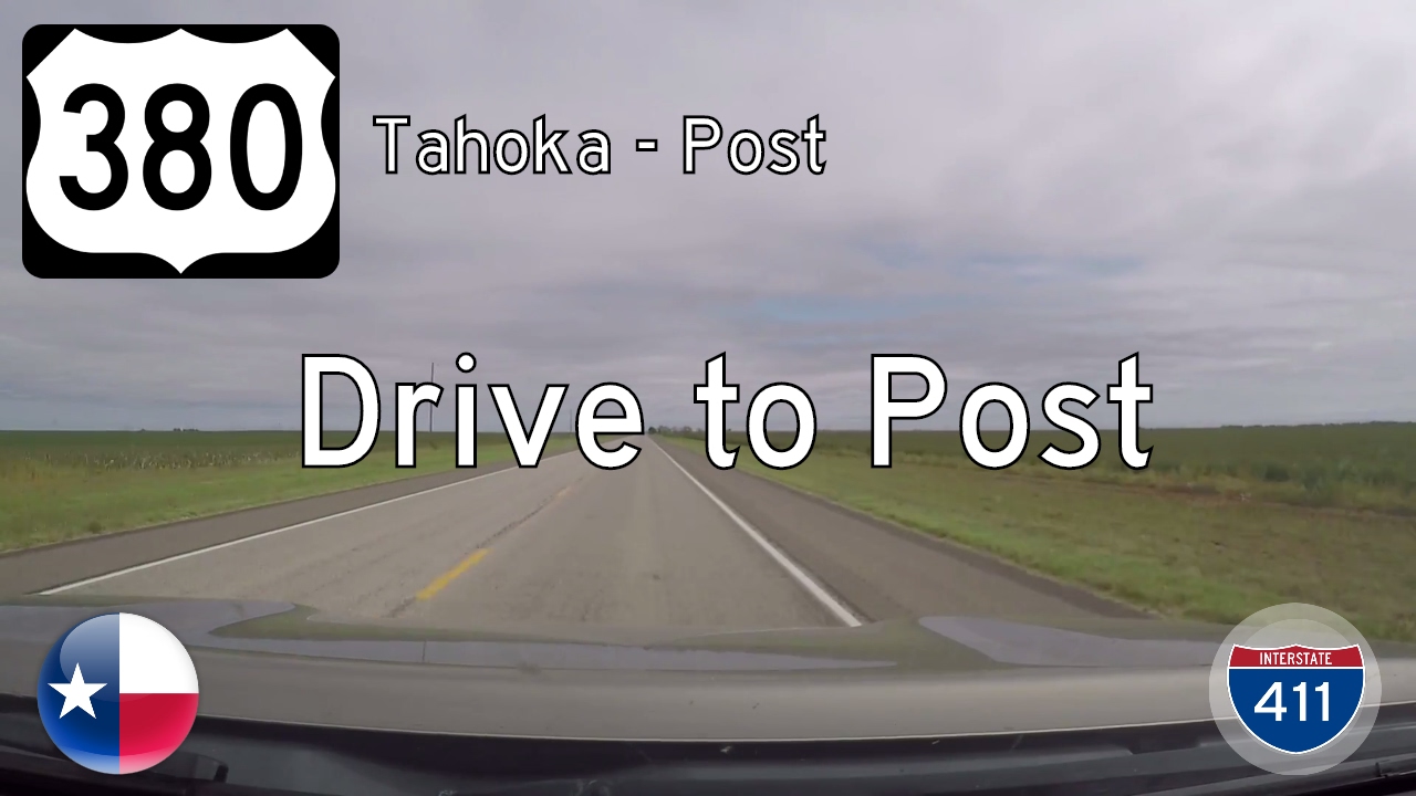 U.S. Route 380: Tahoka to Post – Texas