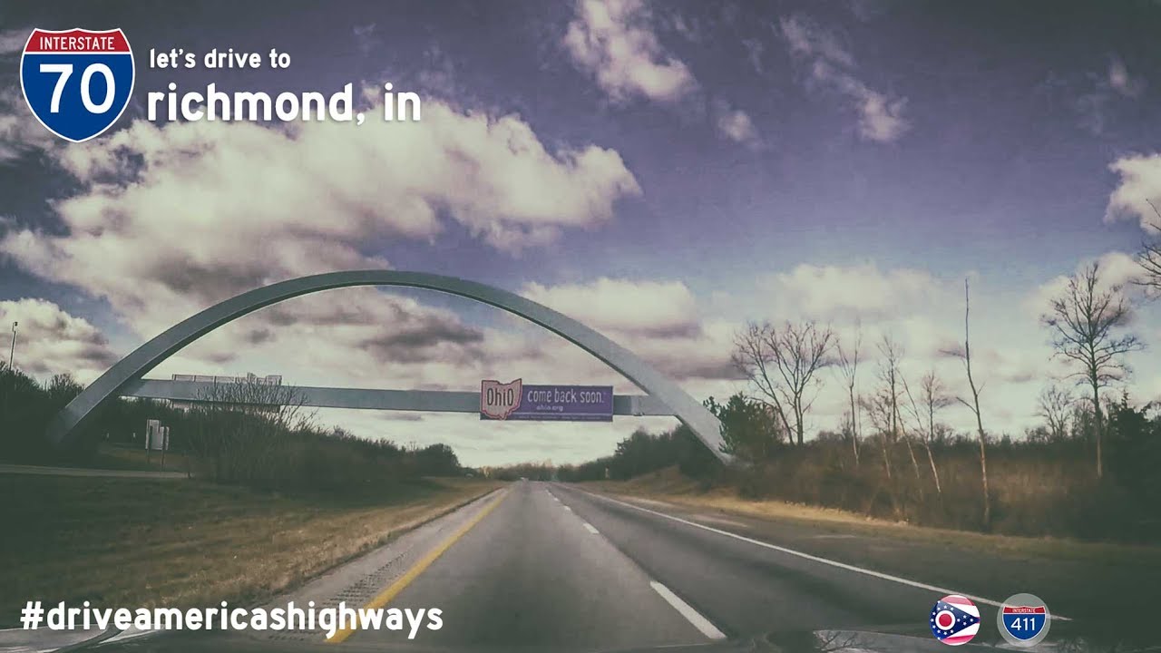 Interstate 70: Englewood, Ohio to Richmond, Indiana