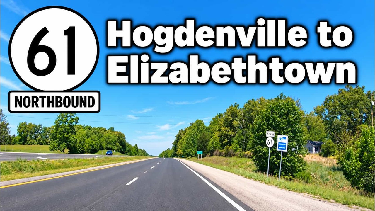 Kentucky Route 61: Hodgenville to Elizabethtown
