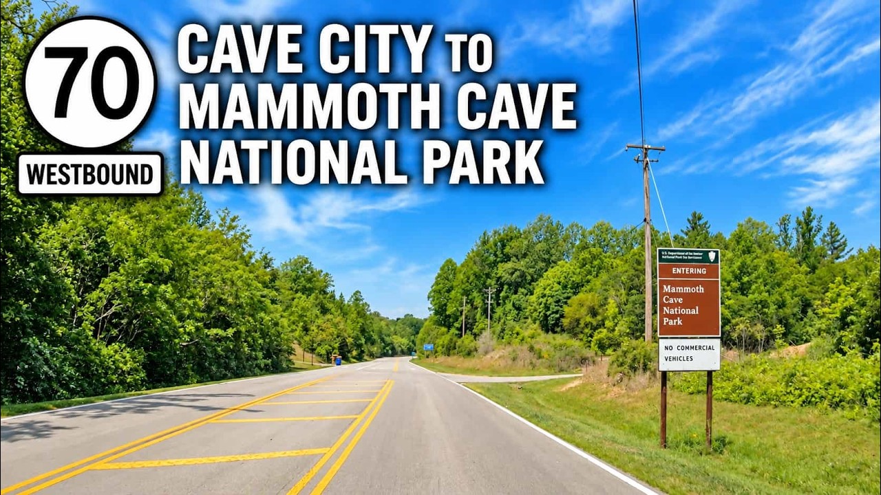 Kentucky Route 70: Cave City to Mammoth Cave National Park